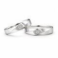 Eternal Twist Wedding Ring Set - CC156 & CC157