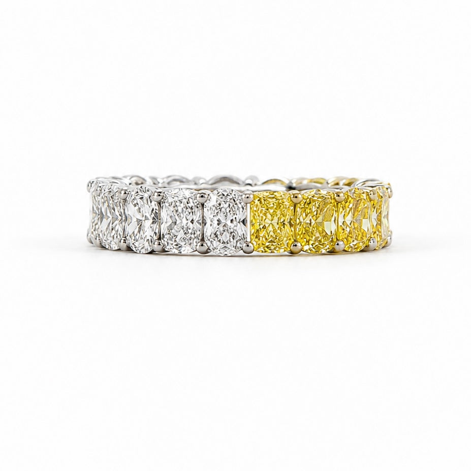 Full Eternity FY Radiant x Oval Ring