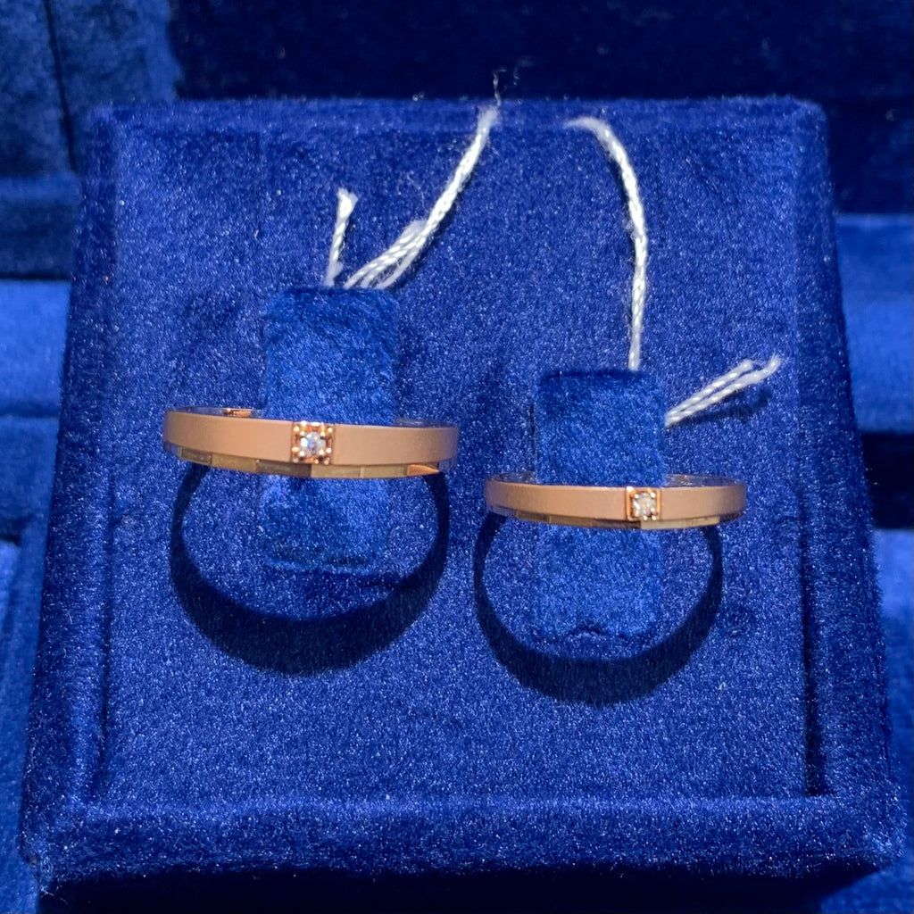 Prism Wedding Ring Set - CC145 & CC146