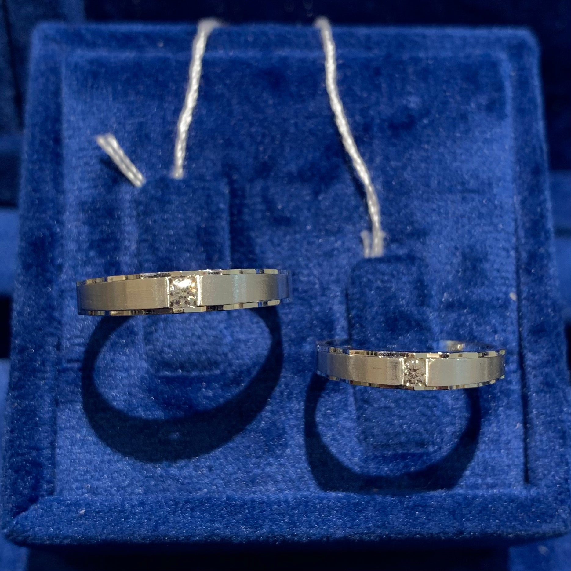 Ceramix Wedding Ring Set - CC154 & CC155