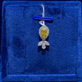 Citrine Crown Pendant