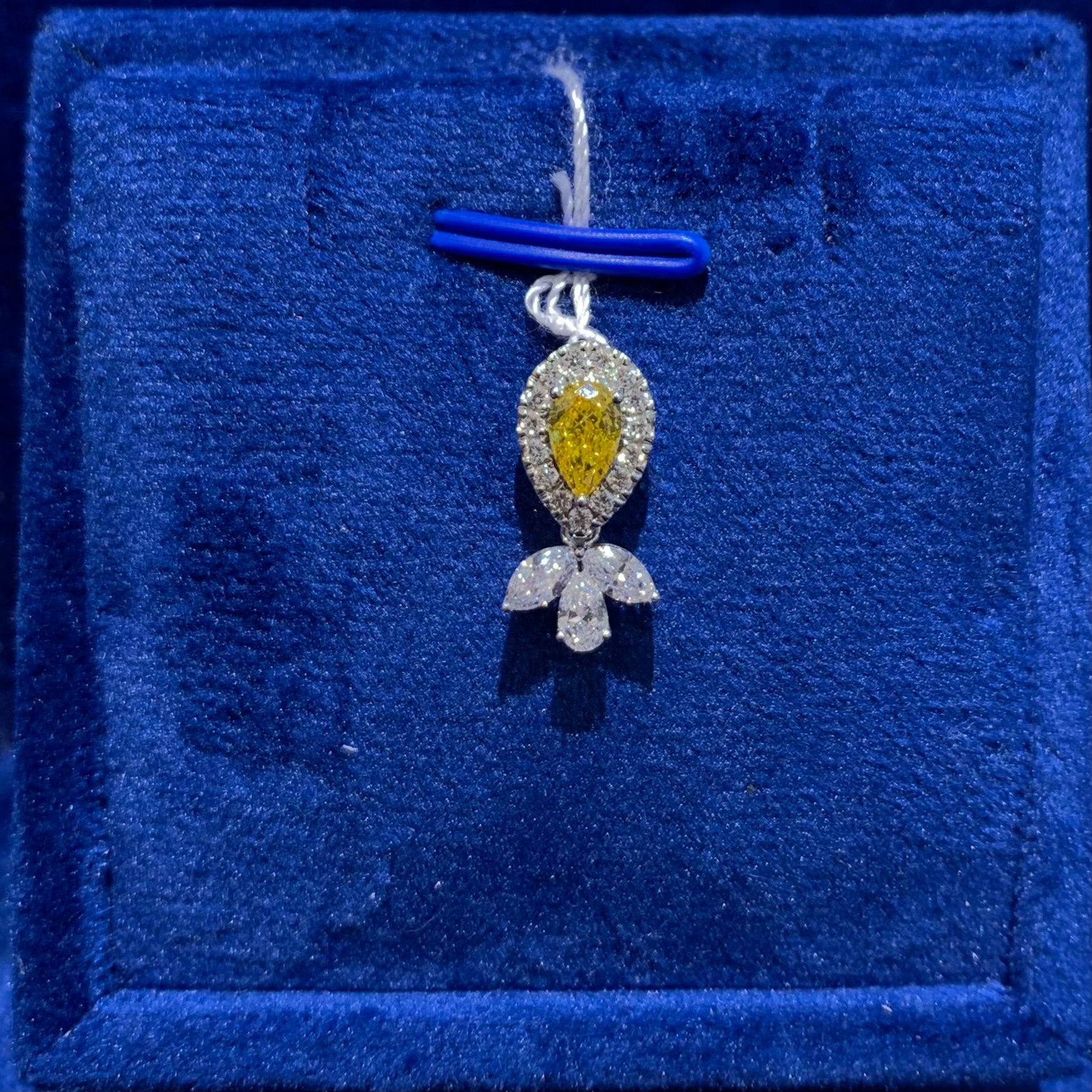 Citrine Crown Pendant