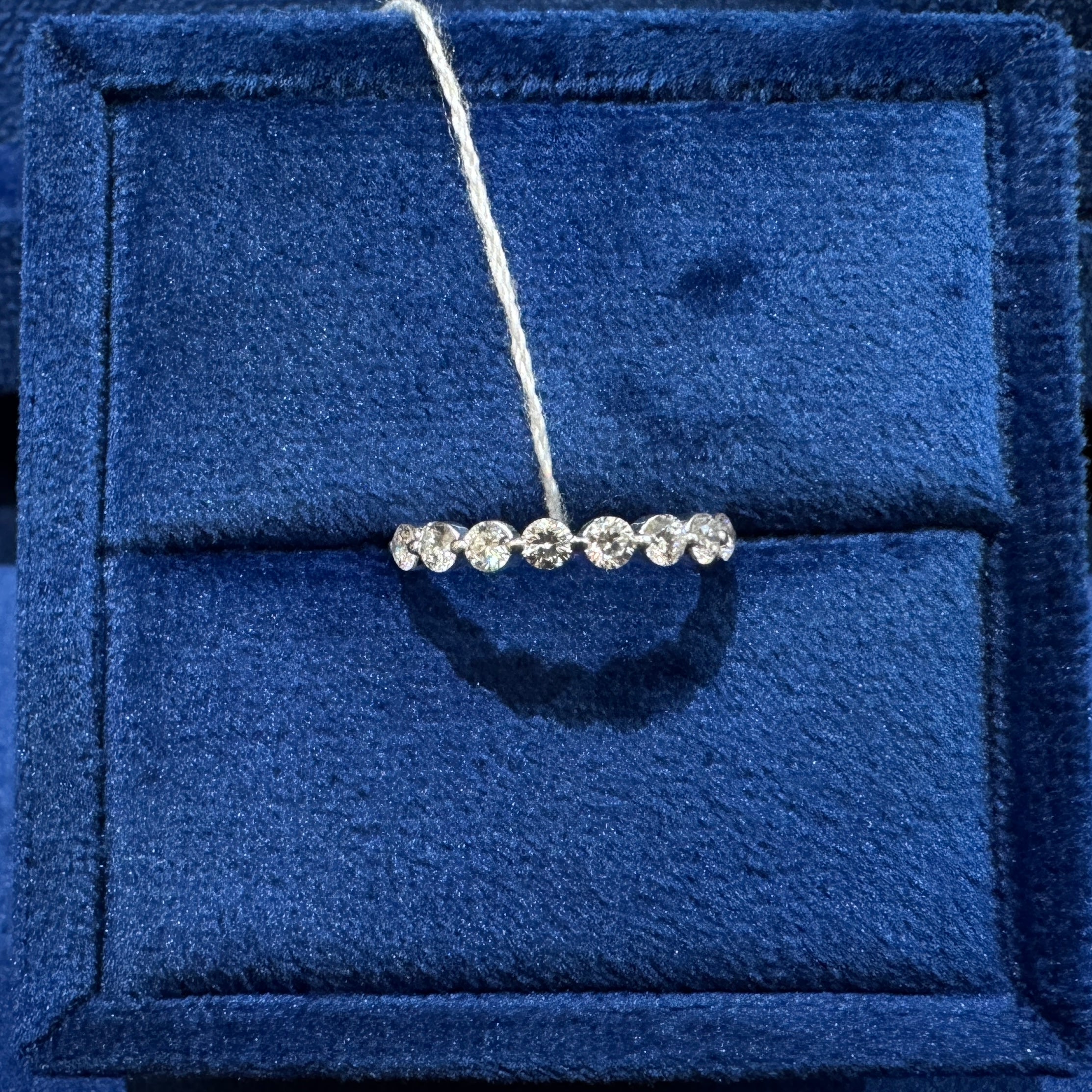 Half Eternity Ring Shared Prongs (@0.05ct)