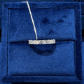 Half Eternity Emerald Ring - Horizontal