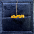 Half Eternity Mix Fancy Shape F. Yellow Ring